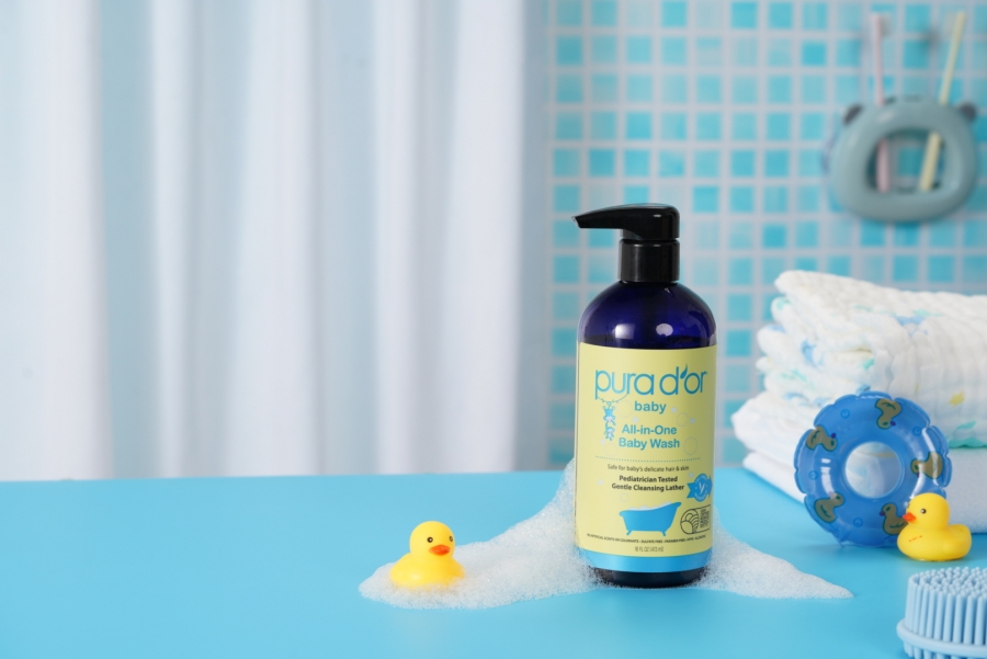 Sữa tắm Pura D’or All-in-One Baby Wash: Sản phẩm an toàn cho làn da nhạy cảm của bé yêu